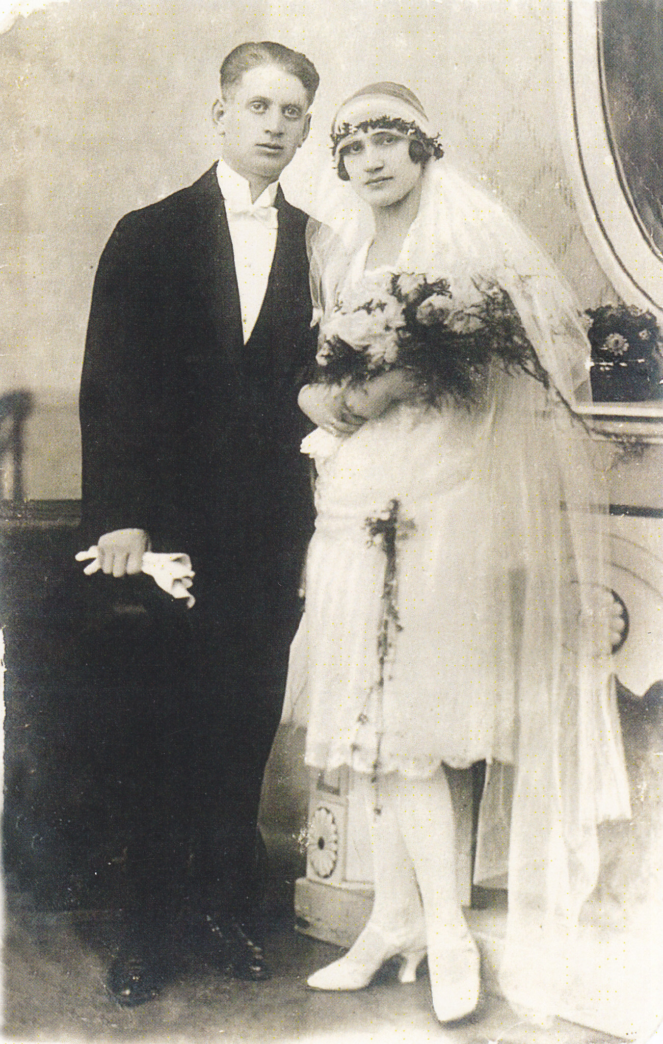 1_Hochzeitsfoto von Rosa & Heinrich Engel, Graz, Mai 1926