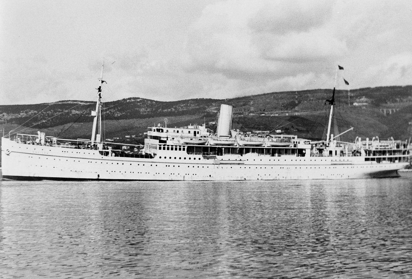 Lloyd Triestino: „Galilea” http://www.ww2wrecks.com/portfolio/galilea-the-1942-shipwreck-that-took-the-lives-of-over-1000-italians/