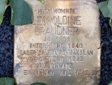 Stolperstein für Leopoldine Brandner, ©Alexander Danner