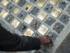 Stolpersteine-Verlegung 17. Juni 2017 )Oeverseegymnasium), Foto: Alexander Danner