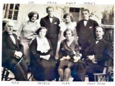 Mechcie, Moses Max, Loni, Erich,  Gisela, Albert Lichtenstein, Elsa Beiser-Lichtenstein, Josef Beiser