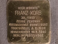 Stolperstein für Franz Korb, ©Alexander Danner