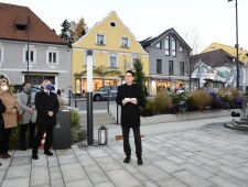 Stolpersteinverlegung für die Familie Sensel am 8.11.2021 in Kindberg ©Stadtgemeinde Kindberg