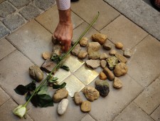 Stolpersteine Graz, Familie Dortort (Foto: Egon Lauppert)