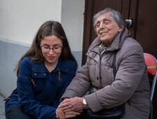 Stolpersteinverlegung für die Familie Lichtenstein am 22.10.2021 ©Alexander Danner