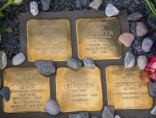 Stolpersteine für die Familie Lichtenstein ©Alexander Danner