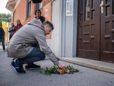 Stolpersteinverlegung für Familie Biro am 22.10.2021