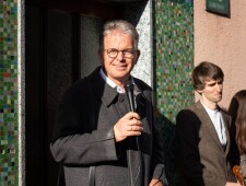 Stolpersteinverlegung für Johanna Schunko und Olga Siak am 23.10.2021 ©Alexander Danner