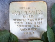 Stolperstein für Maria Glawitsch