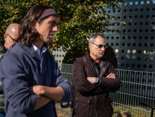 Stolpersteinverlegung für Anton Valentin Vidic am 23.10.2021 ©Alexander Danner