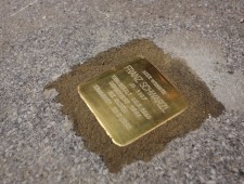 Stolperstein Franz Schwarzl, Foto JJKucek