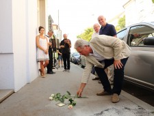 Verlegung des Stolperstein von Othmar von Gadolla, Foto: JJKucek