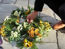 Stolpersteinverlegung für die Familien Weinberger und Salz am 27.10.2021 in Frohnleiten ©Thomas Meier